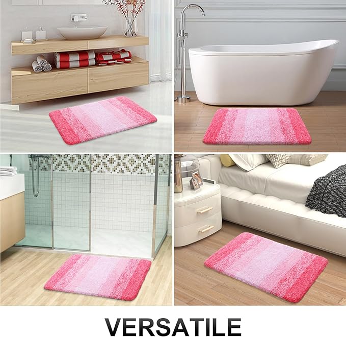 OLANLY Bathroom Rugs Mat 30x20, Extra Soft Absorbent Microfiber Bath Rugs - Image 7