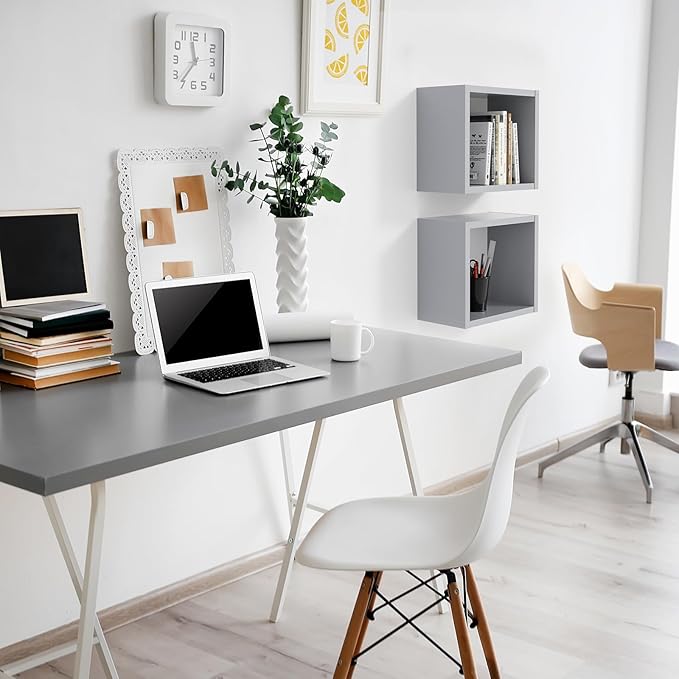 Kaboon Grey Table Top 23.62" D x 55" W, Solid One-Piece Desktop, Universal Wood - Image 7