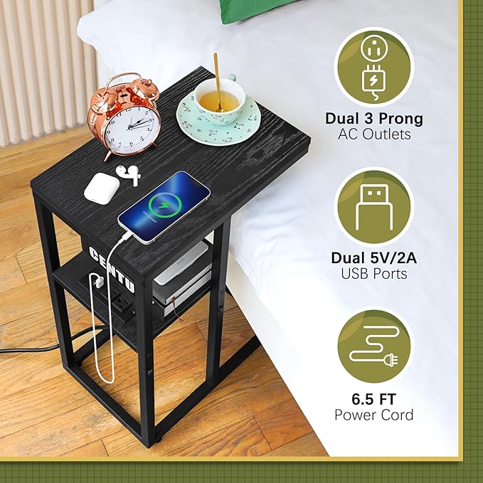 Yoobure C Shaped End Table - Image 4