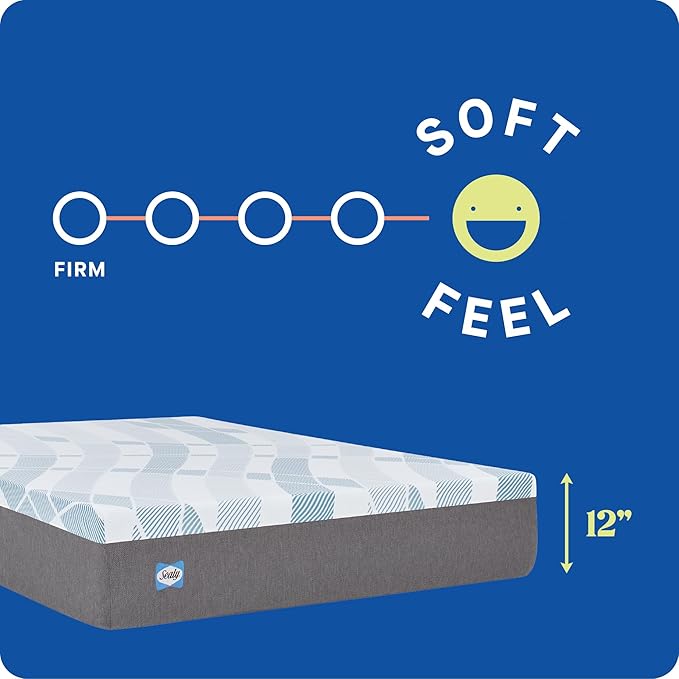 Sealy Dreamlife 12” Foam Mattress-in-a-Box, SealyComfort Gel Memory Foam - Image 3
