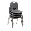 Learniture LNT-116-CSW-GT Learniture Structure Series School Chairs by Learniture