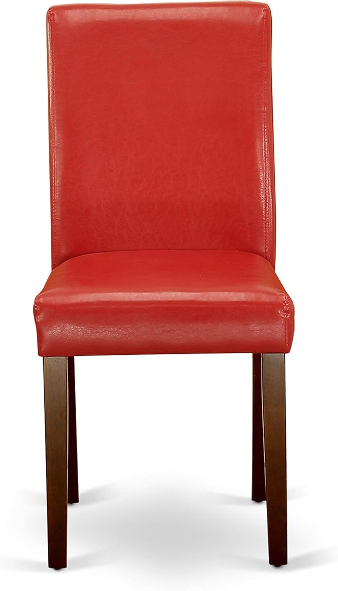 East West Furniture DUAB5-MAH-72 5 Piece Dinette Set - Image 5