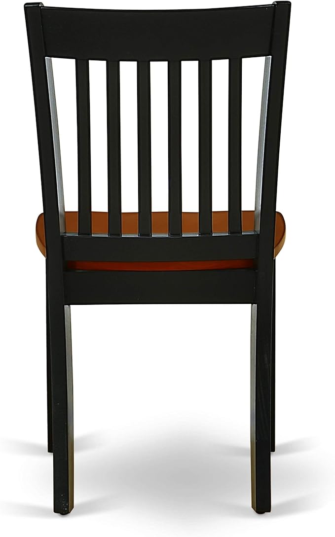 East West Furniture QUNO5-BCH-W 5 Piece Kitchen Table & Chairs Set Includes a - Image 11