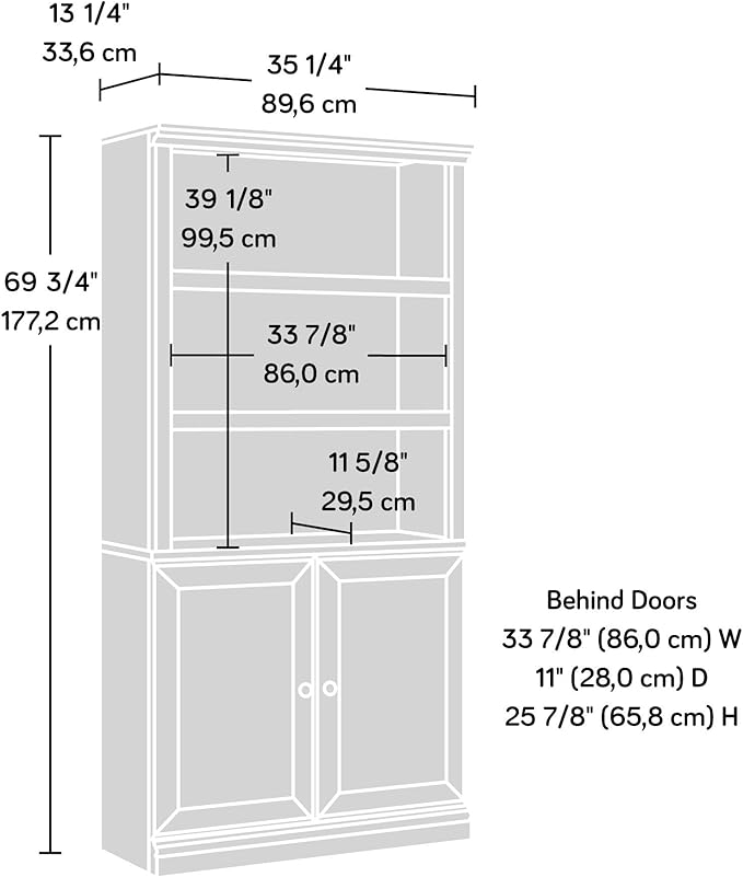 Sauder Select Book Shelf, Bookshelf - Image 3