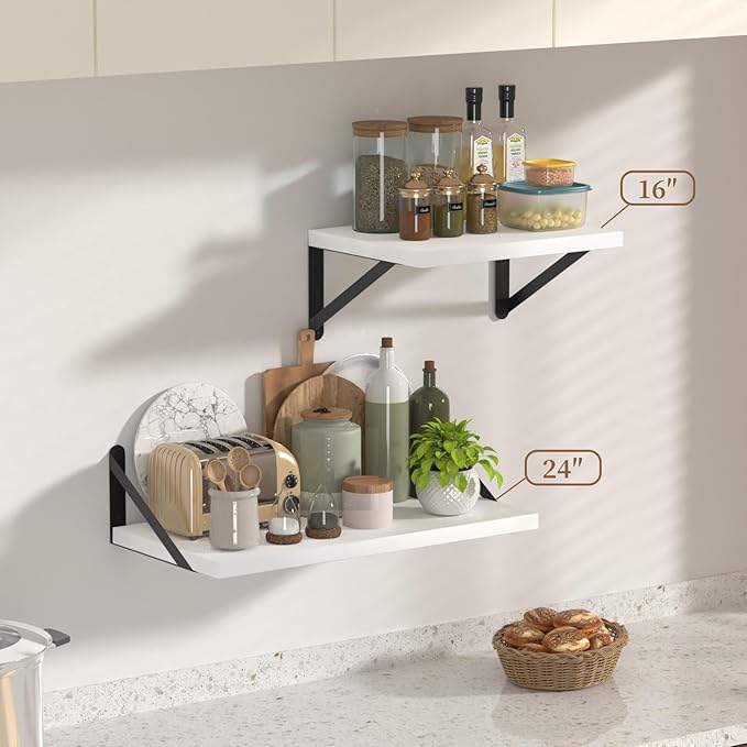 SAUMONIERES Floating Shelves Bookshelf - Image 7