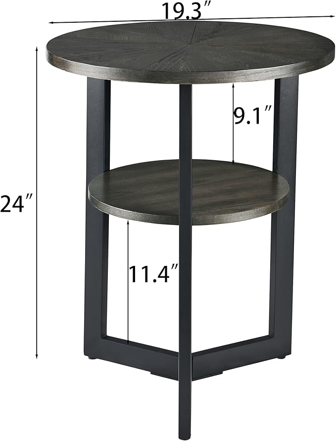 MODERION Small Round End Table - Image 2