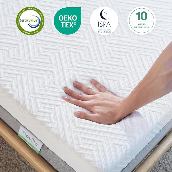 Novilla Twin Mattress, 6-Inch Gel Memory Foam Mattress - Image 5