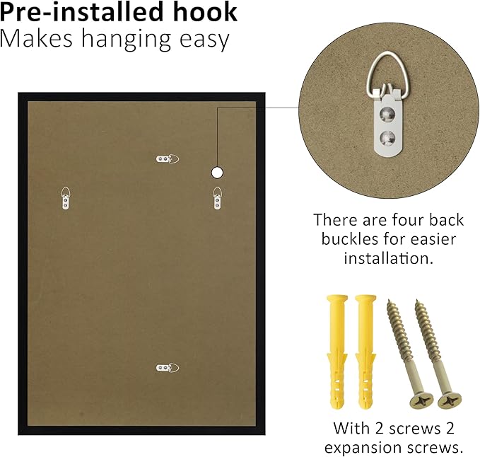 KOHROS Rectangular Wall Mirror Frameless Bathroom Mirror 18” x 24" Beveled Edge - Image 3