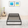 9 Inch Twin Bed Frames Heavy Duty Metal Twin Platform Bed Frame No Box Spring by Lutown-TeenHome