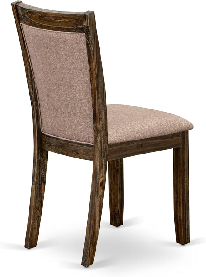 East West Furniture V777MZ716-9 9 Piece Dining Table Set Includes a Rectangle - Image 11