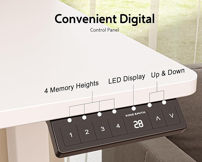 55x24 Inches Electric Standing Desk - Image 7