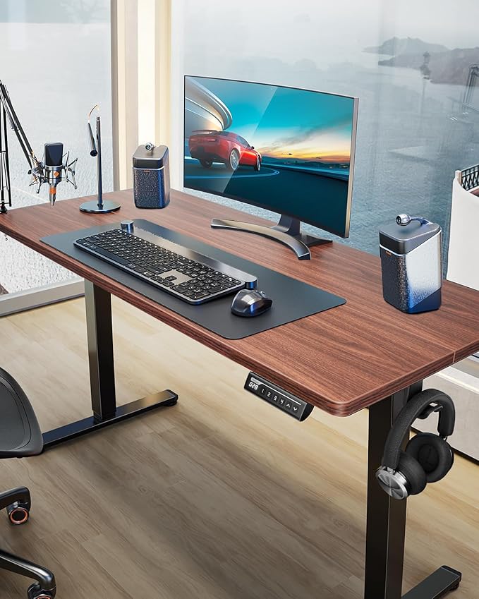 ErGear Height Adjustable Electric Standing Desk, 63 x 28 Inches Sit Stand up - Image 2