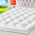 ELEMUSE Twin Cooling Mattress Topper, Extra Thick 1300gsm Mattress Pad by Elemuse