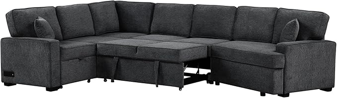 126" Extra Large Pull-Out Sofa Bed - Image 15