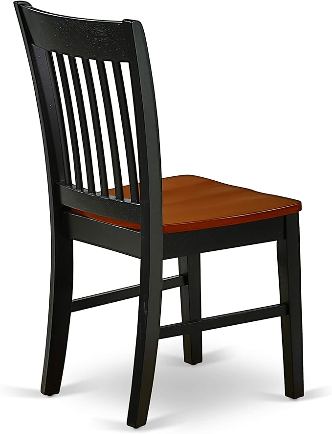East West Furniture QUNO5-BCH-W 5 Piece Kitchen Table & Chairs Set Includes a - Image 10