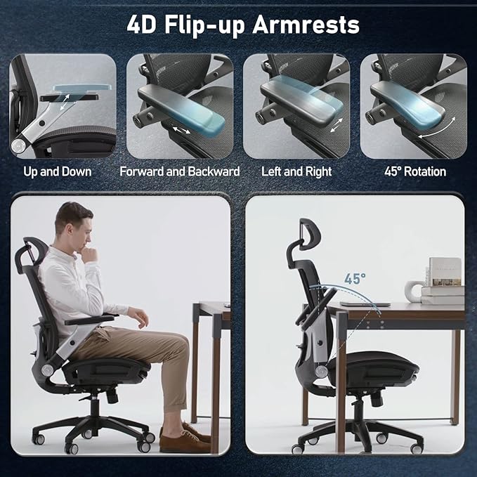 COLAMY Ergonomic Mesh Office Chair - Image 5