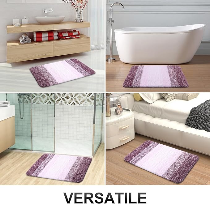 OLANLY Bathroom Rugs Mat 36x24, Extra Soft Absorbent Microfiber Bath Rugs - Image 6