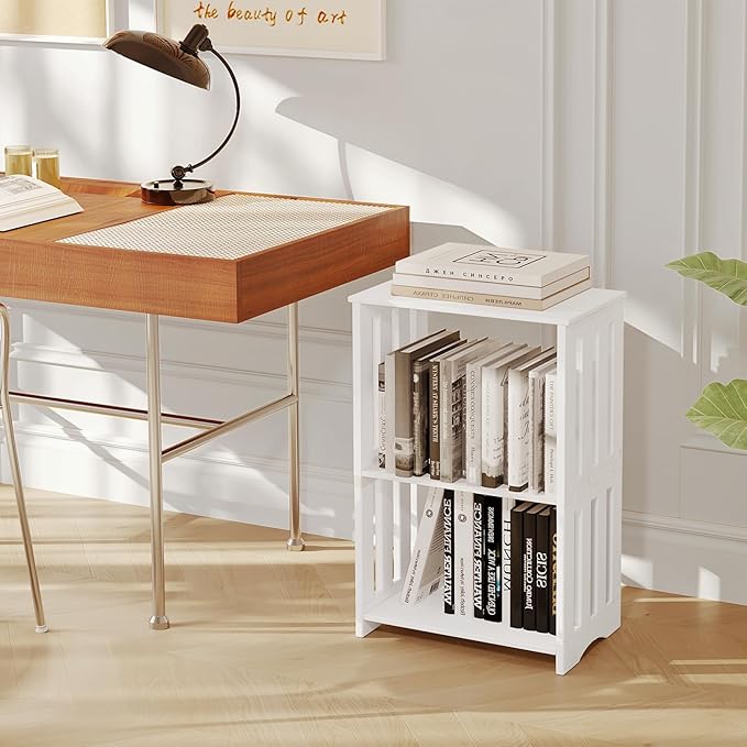 3-Tier End Table Night Stand Set of 2, Living Room - Image 2