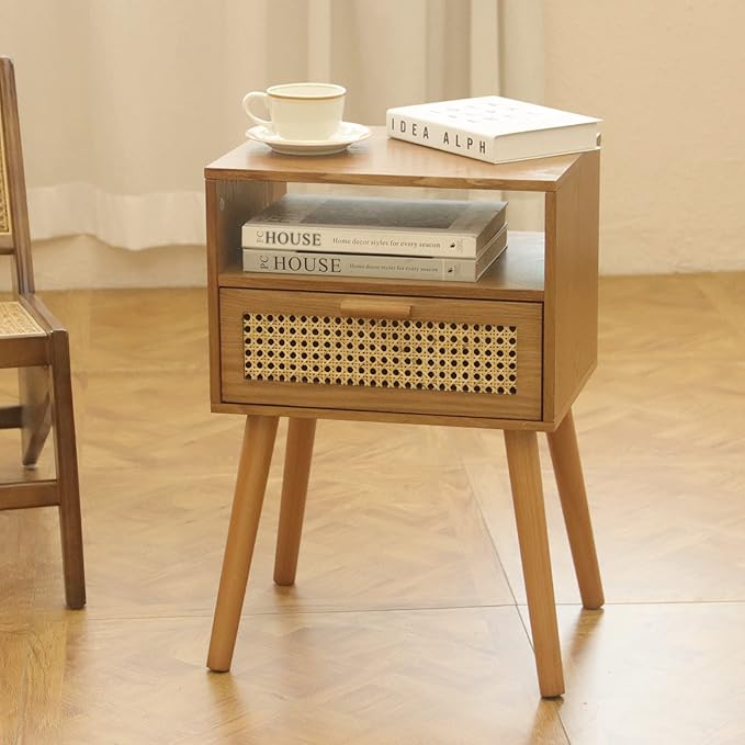 MaxSmeo Mid Century Modern Nightstand - Image 8