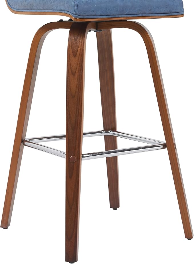 Vienna Modern Swivel Bar Height Stool - Image 7