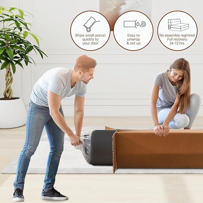 Fold Sofa Bed Couch Twin Size - Image 5