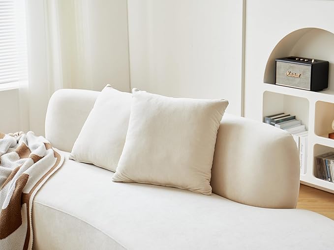 Container Furniture Direct 90" Curved Sofa - Image 5