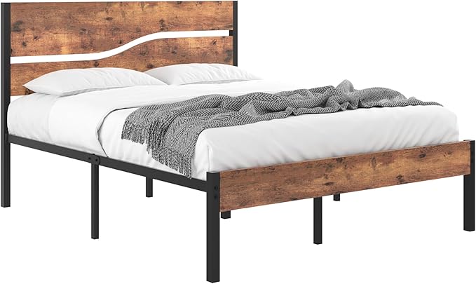 VECELO Queen Size Bed Frame - Image 7