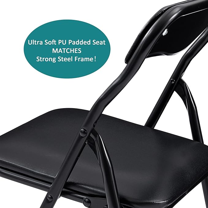 VECELO Kids Folding Activity Table and Chair Set, - Image 4