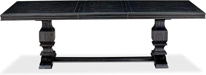 NKSI9-SBB-21-9-Piece Kitchen Table Set Consists of a Dinner Table and 8 Blue - Image 6