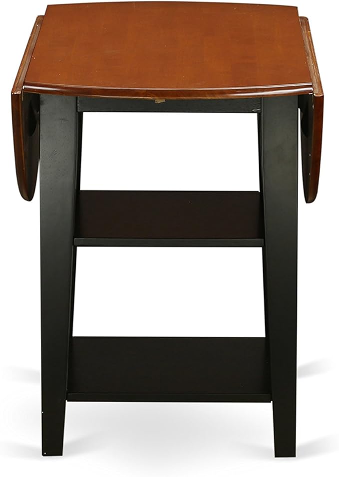 East West Furniture SUPF5-BCH-C 5 Piece Kitchen Table & Chairs Set Includes a - Image 6