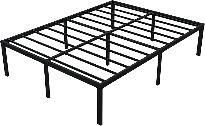18 Inch California King Bed Frames No Box Spring Need, Platform Cal King Bed - Image 9