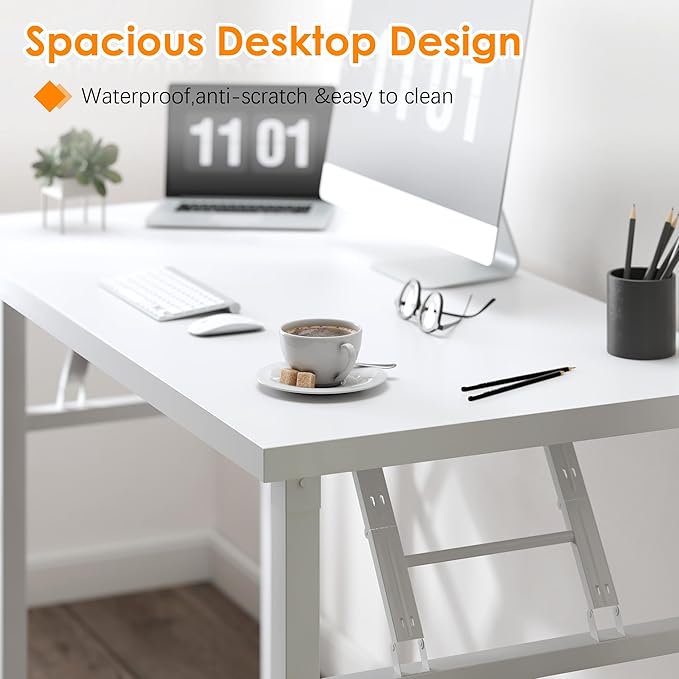 Need 47 inches Computer Desk Office Desk Folding Table - Image 5