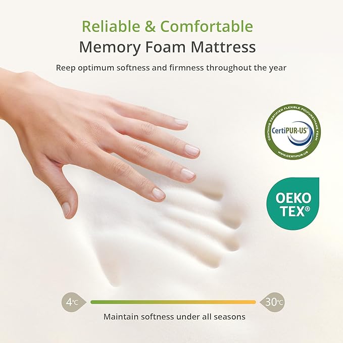 8 Inch Twin Mattress, Memory Foam Mattress - Image 8