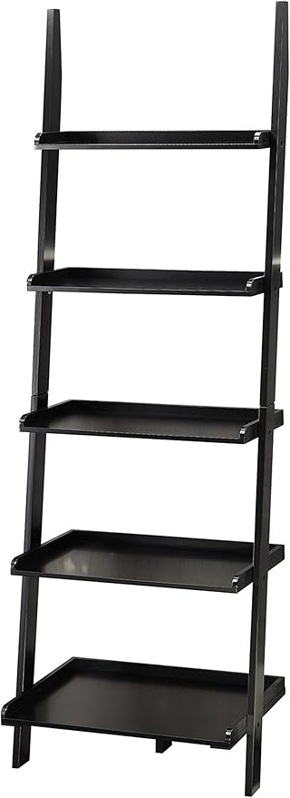 Convenience Concepts American Heritage 5 shelves Bookshelf Ladder - Image 4