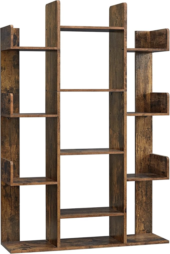 VASAGLE Bookshelf, Tree-Shaped Bookcase by VASAGLEbySONGMICSHOME