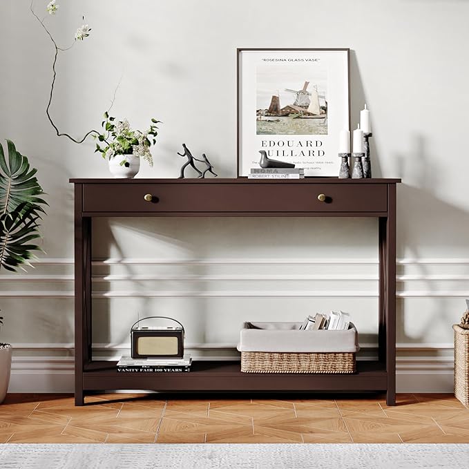 Treocho Black Console Table - Image 4