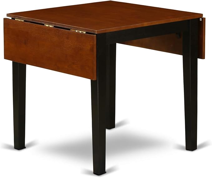 East West Furniture NDAV3-BCH-W 3 Piece Dining Set Contains a Rectangle Dining - Image 5