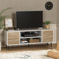 YESHOMY Modern TV Stand for 65" Television, Entertainment Center by SearchallYESHOMY
