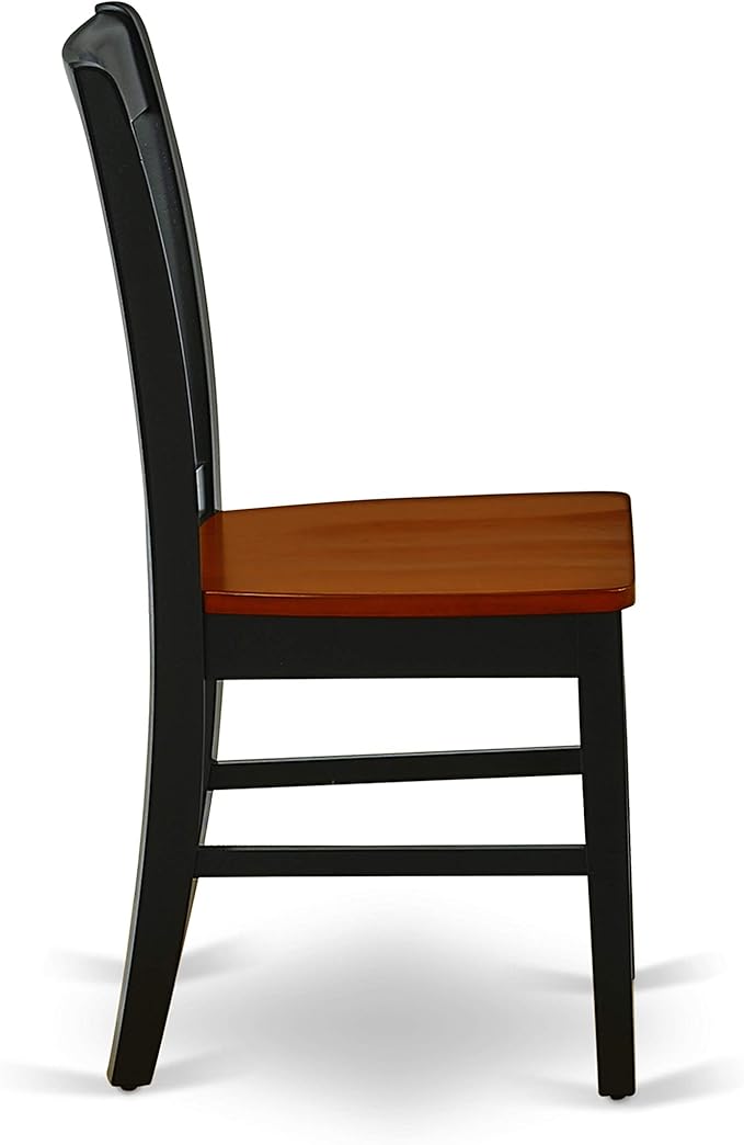 East West Furniture QUNO5-BCH-W 5 Piece Kitchen Table & Chairs Set Includes a - Image 9