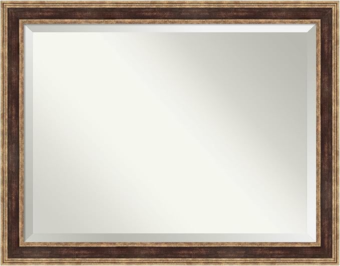 Amanti Art Bronze Bathroom Mirror by AmantiArt