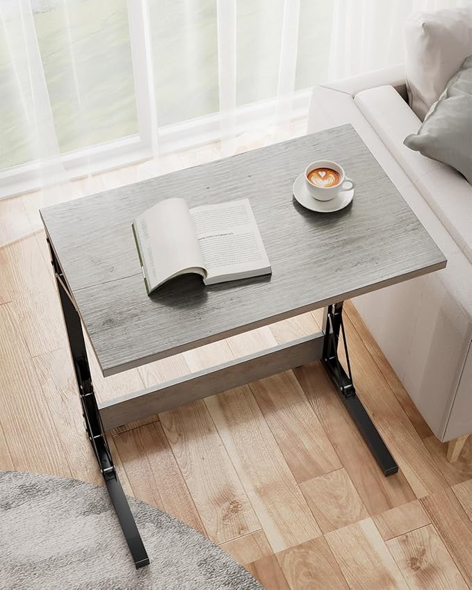 Tatub Folding TV Tray Table Set of 2, Small Sofa-Side Laptop Desk - Image 5
