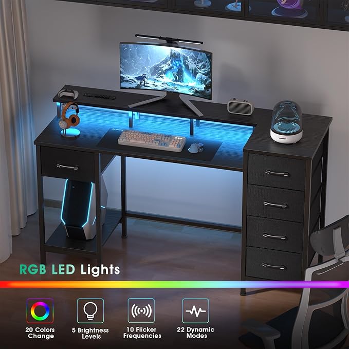 47 Inch Computer Gaming Desk - Image 7