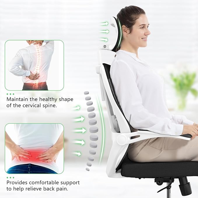 Mesh Desk Office Chairs, Compute Executive Chair - Image 3