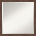 Amanti Art Brown Bathroom Mirror by AmantiArt