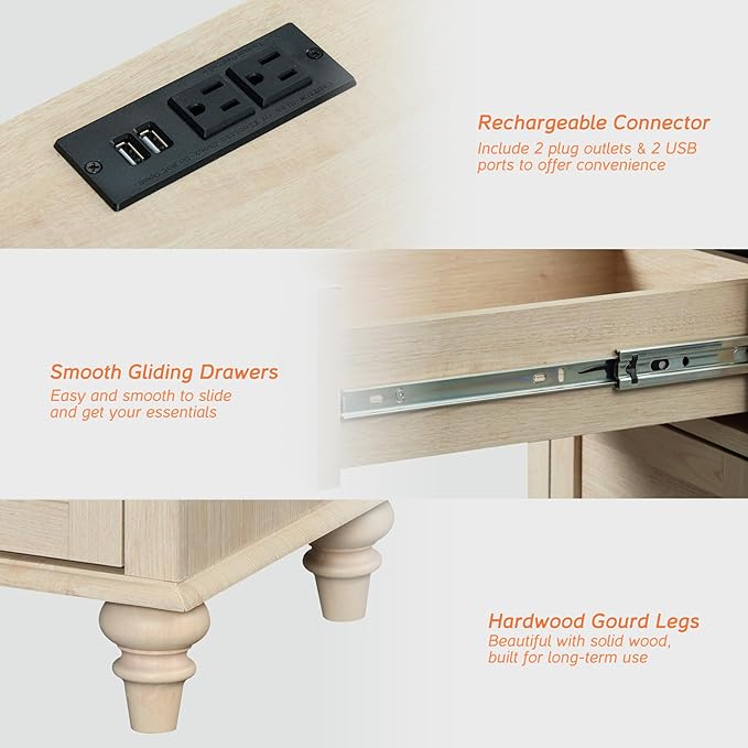 WAMPAT Set of 2 End Tables - Image 7