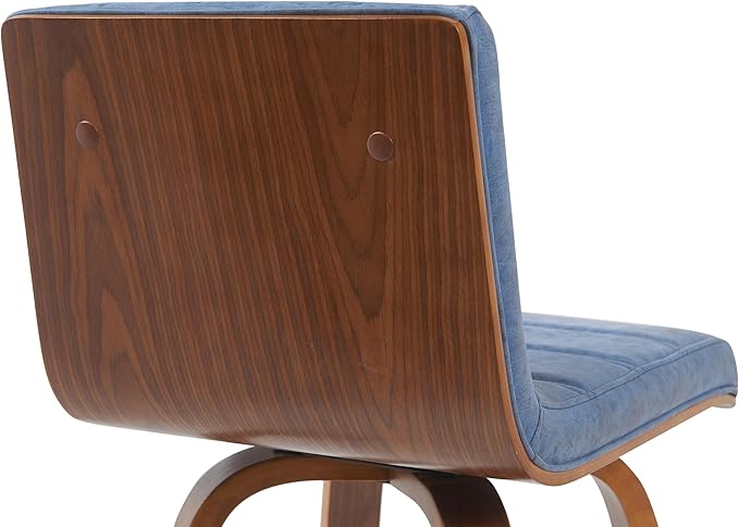 Armen Living Vienna Modern Swivel 26" Counter Height Barstool - Image 6