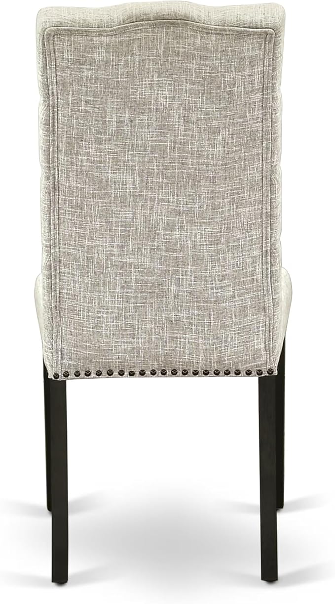 East West Furniture V627EL635-9 9 Piece Dining Table Set Includes a Rectangle - Image 13
