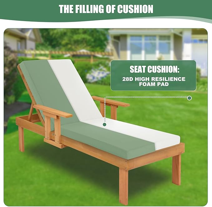 Chaise Lounge Cushions Outdoor - Image 7