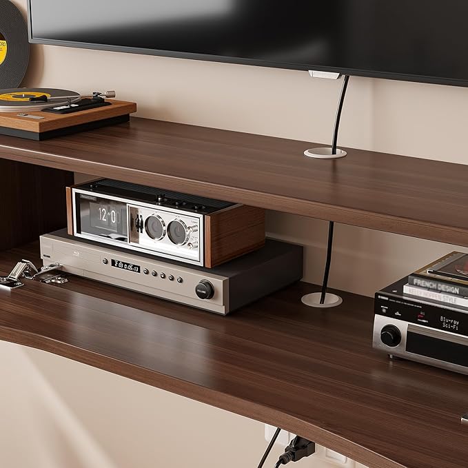 Floating TV Stand, Floating TV Console, Under TV Shelf - Image 6