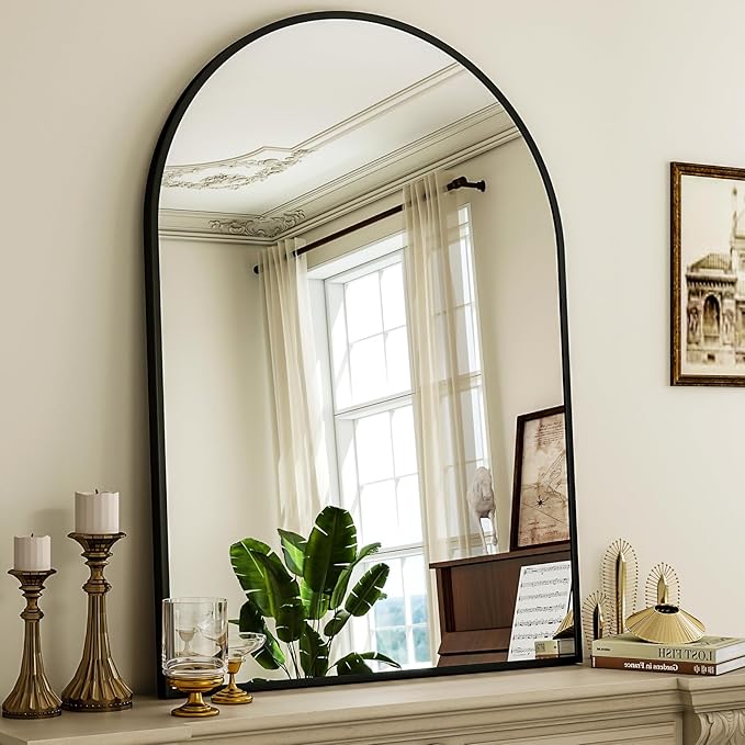 Arch Bathroom Mirror, 26x38 inch Arched Bathroom Mirror/Wall Mounted Vanity - Image 2